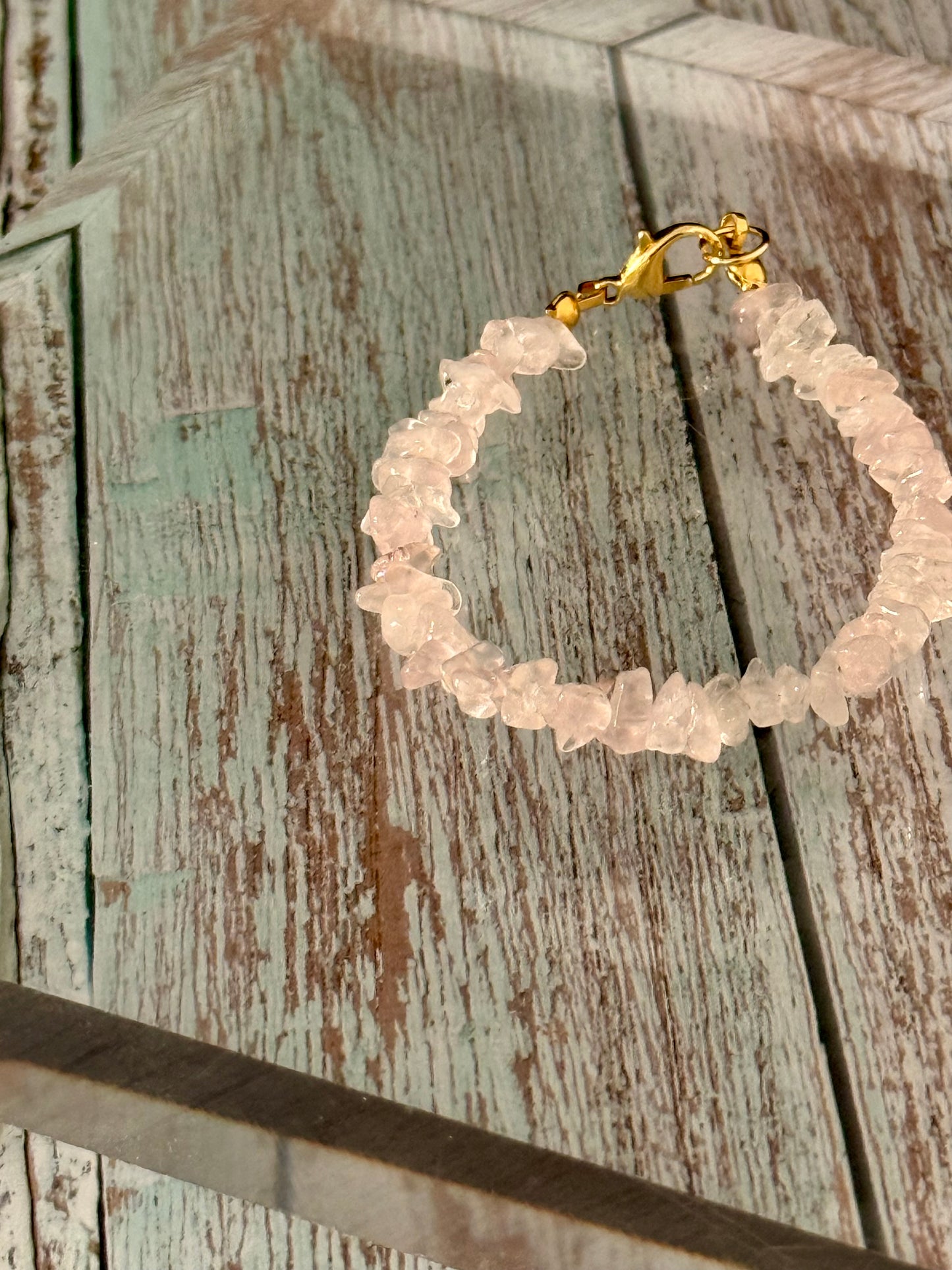 Cuarzo Rosa Pulsera
