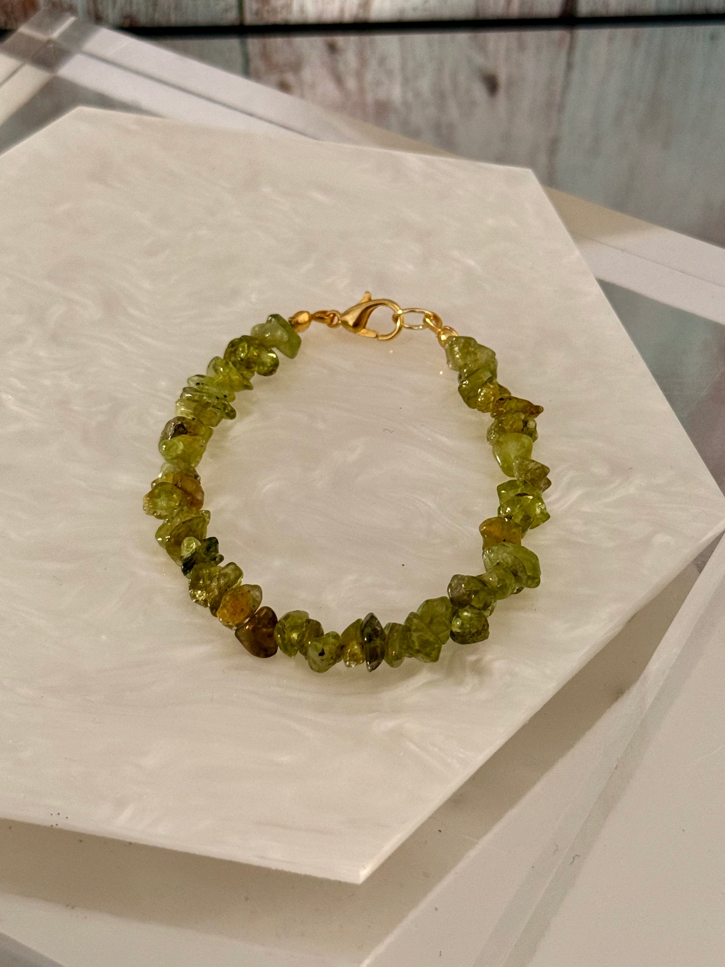Peridot Pulsera