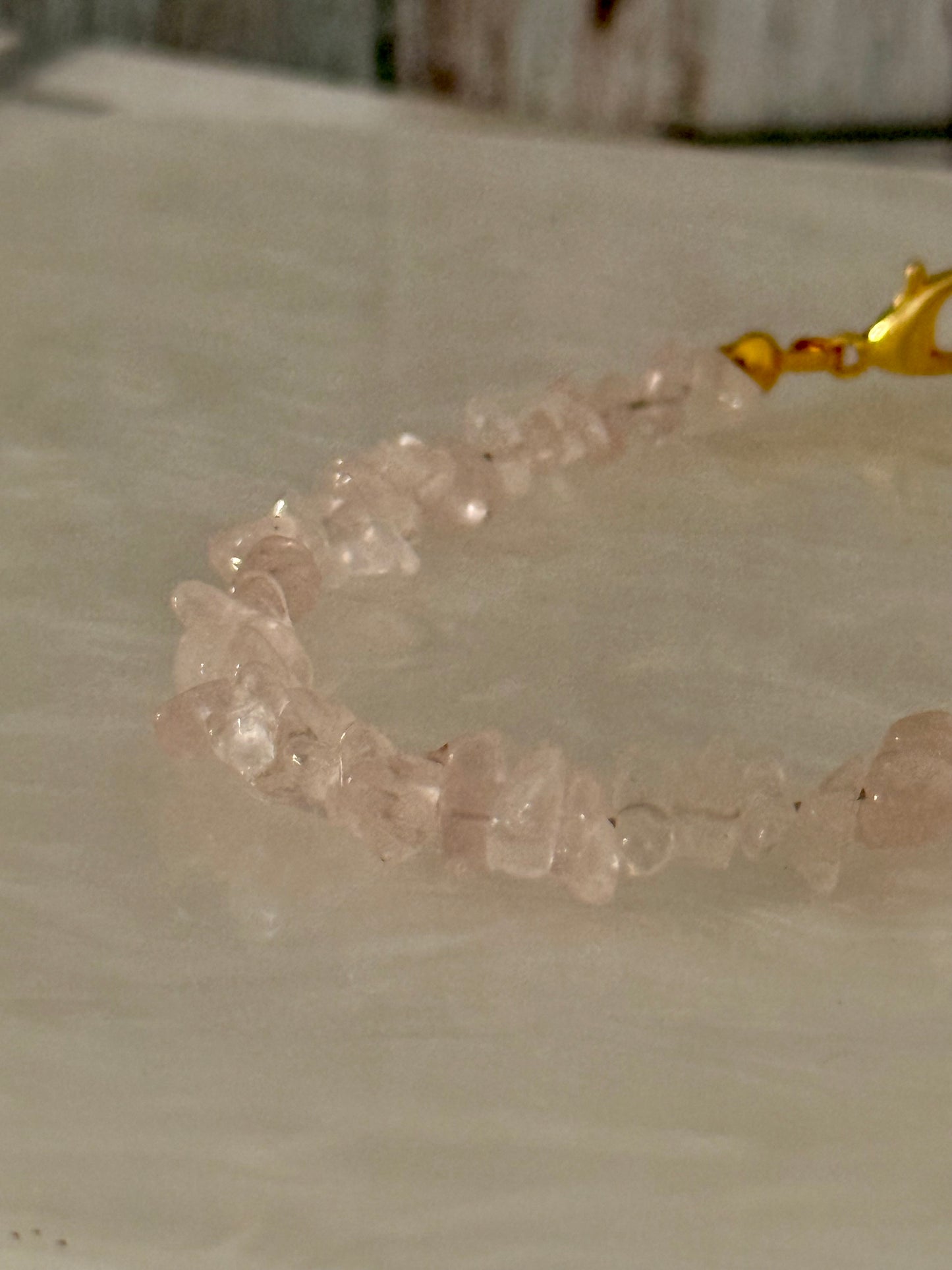 Cuarzo Rosa Pulsera