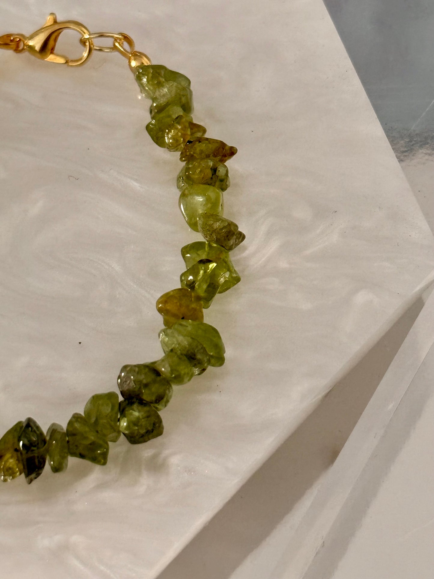 Peridot Pulsera