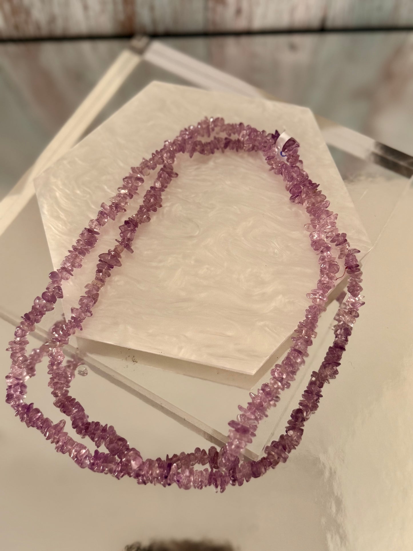 Amatista Rosa Necklace