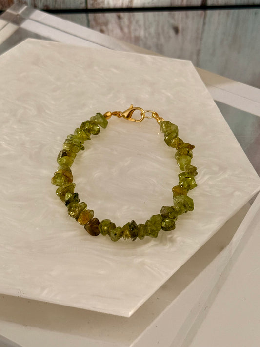 Peridot Pulsera