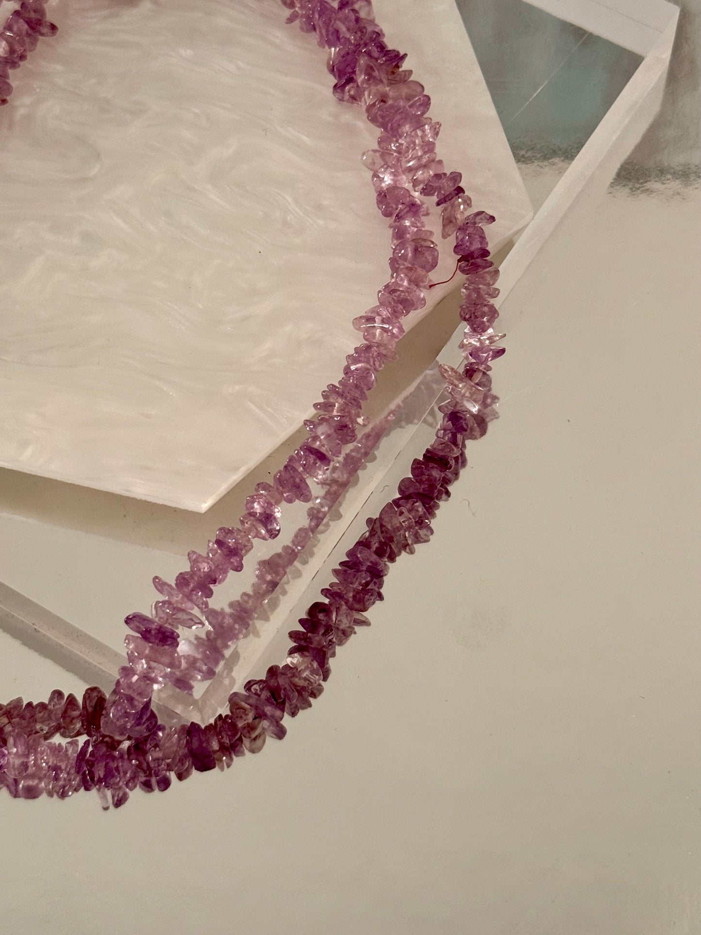 Amatista Rosa Necklace