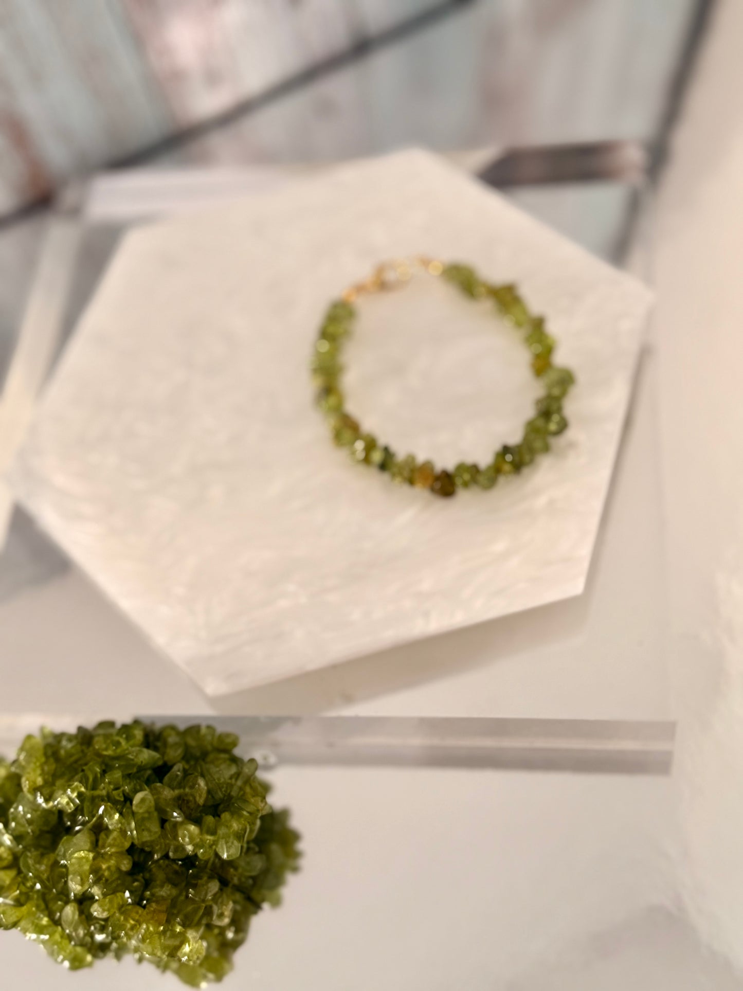 Peridot Pulsera